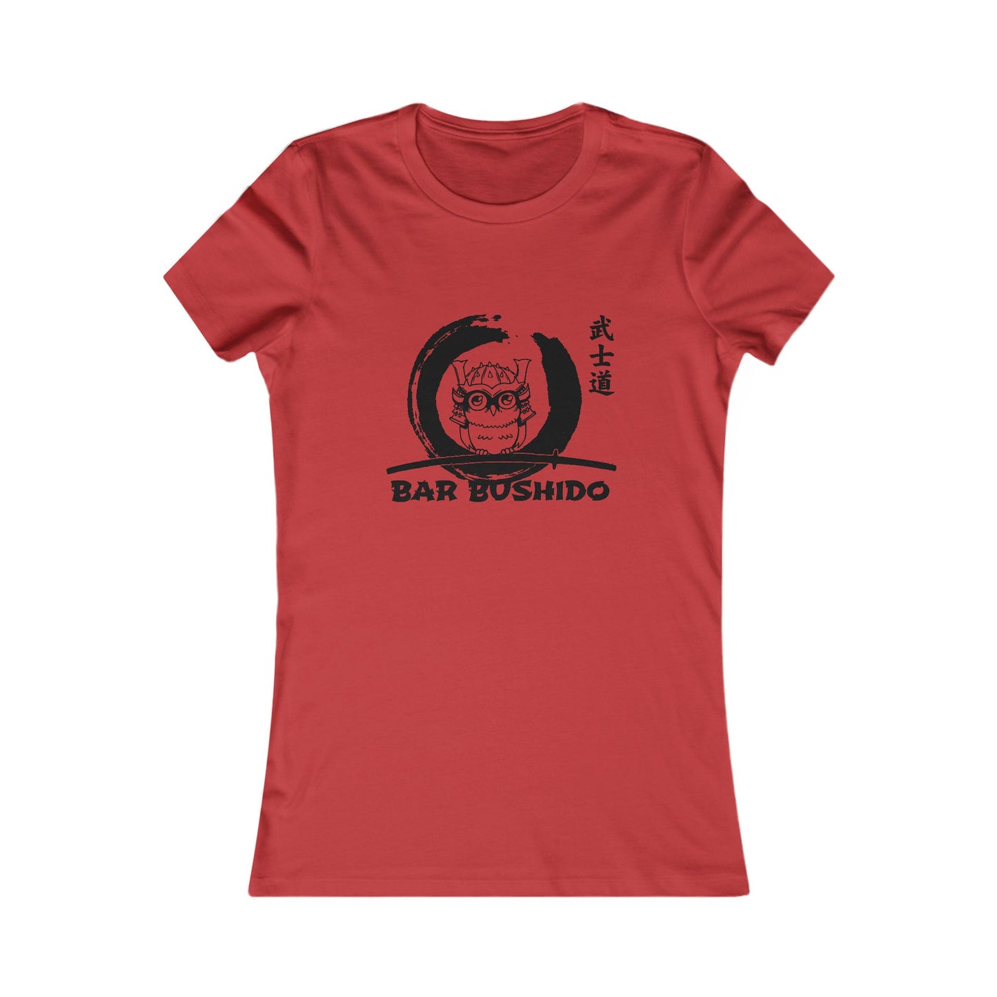 Bar Bushido Fitted Womens Tee - Color Logo
