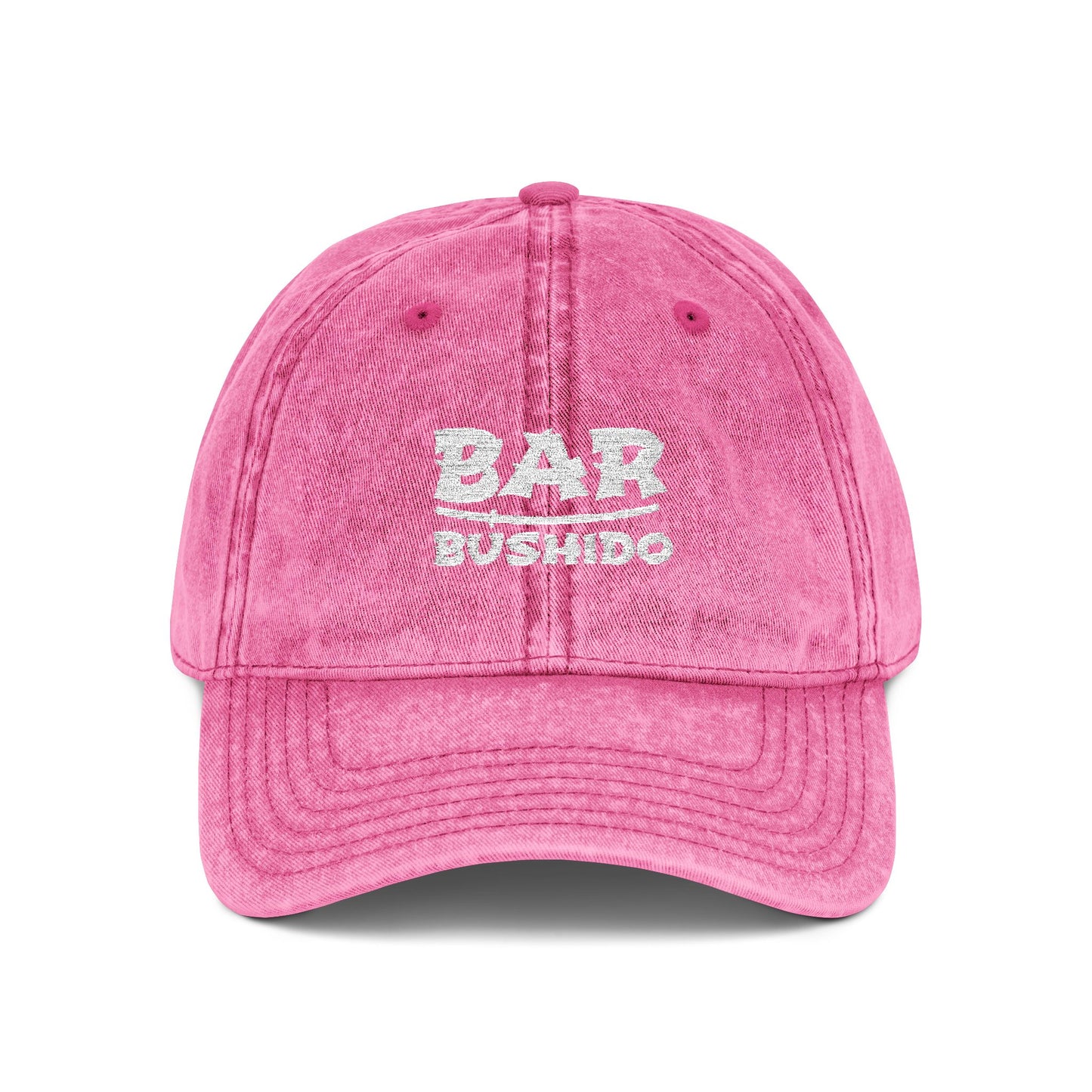 Bar Bushido Vintage Cap - Embroidery Word Logo