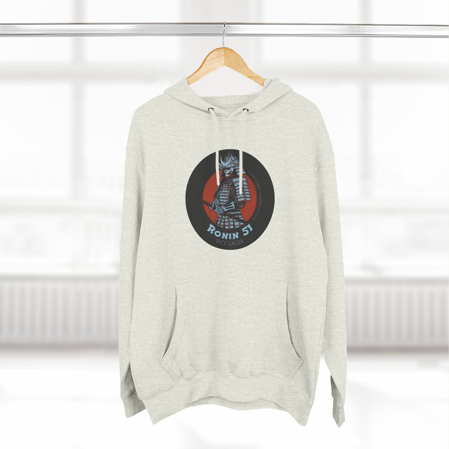 Bar Bushido Unisex Heavy Cotton Hoodie - Ronin Logo