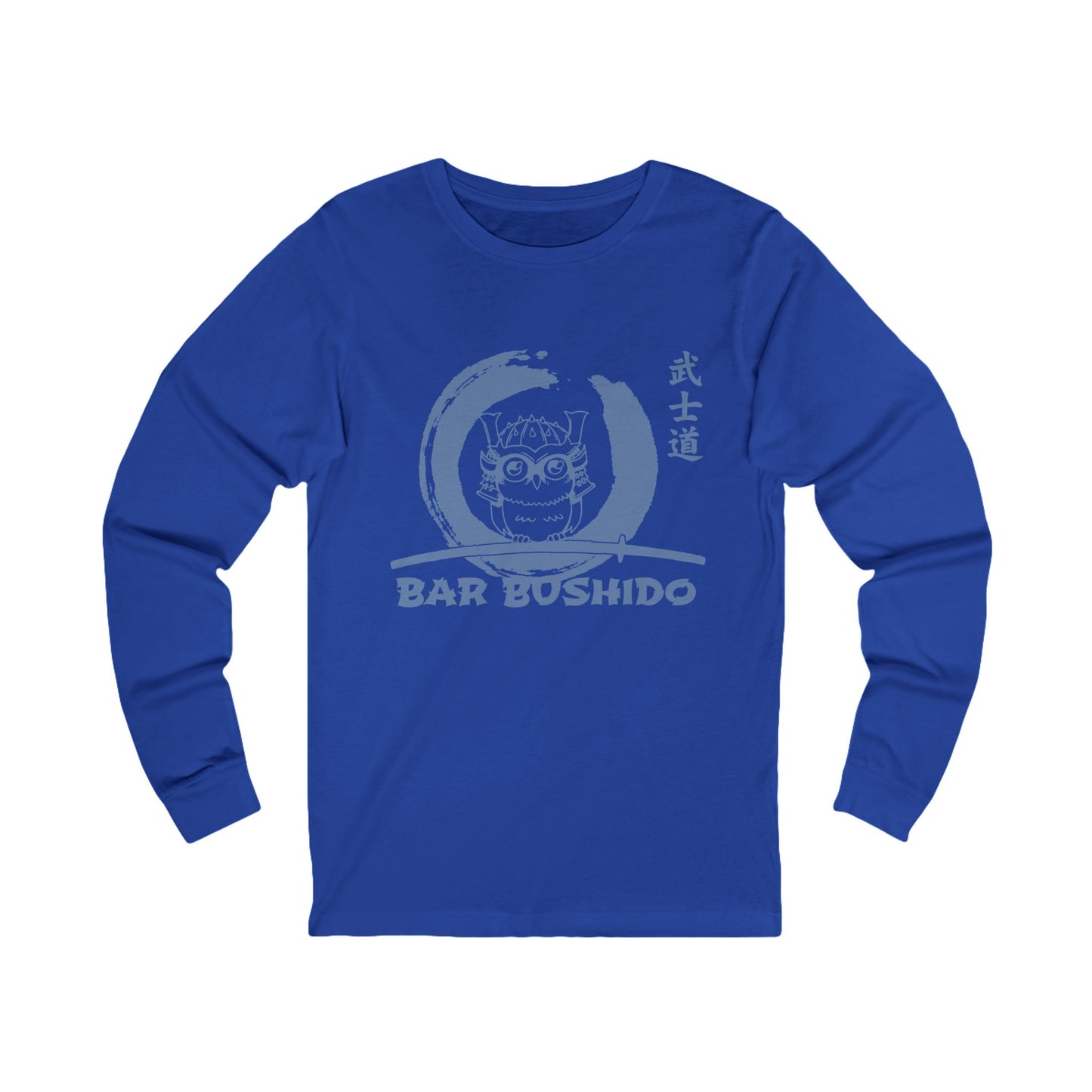 Bar Bushido Unisex Jersey Long Sleeve Tee - Bushido Colored Logo