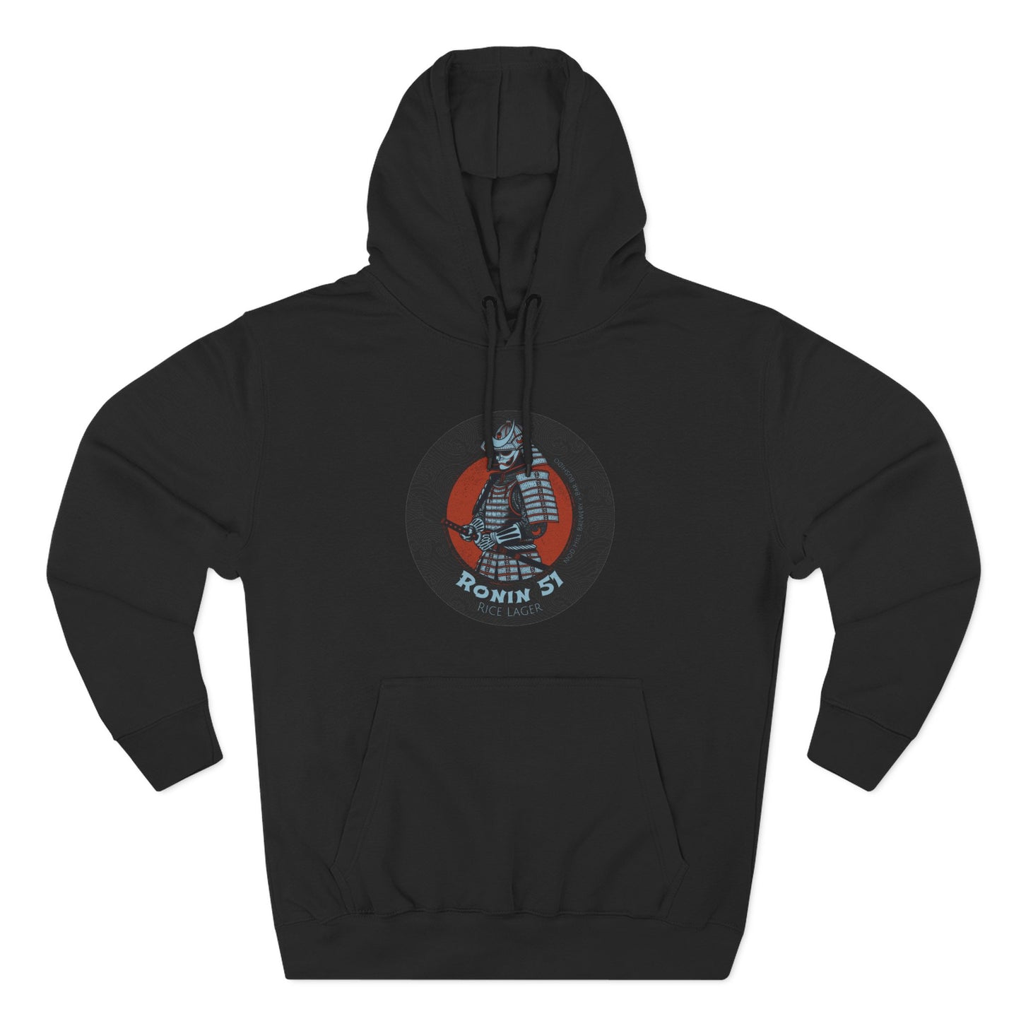 Bar Bushido Unisex Heavy Cotton Hoodie - Ronin Logo