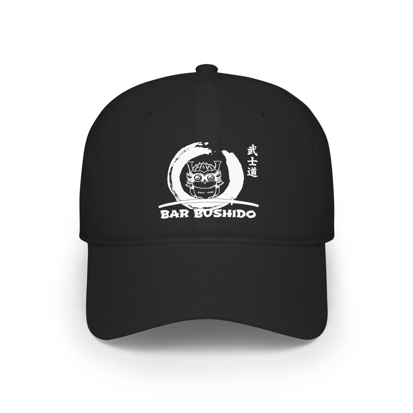 Bar Bushido Cotton Cap — White Logo