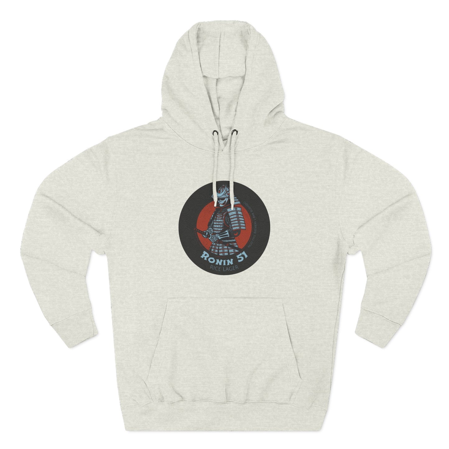 Bar Bushido Unisex Heavy Cotton Hoodie - Ronin Logo