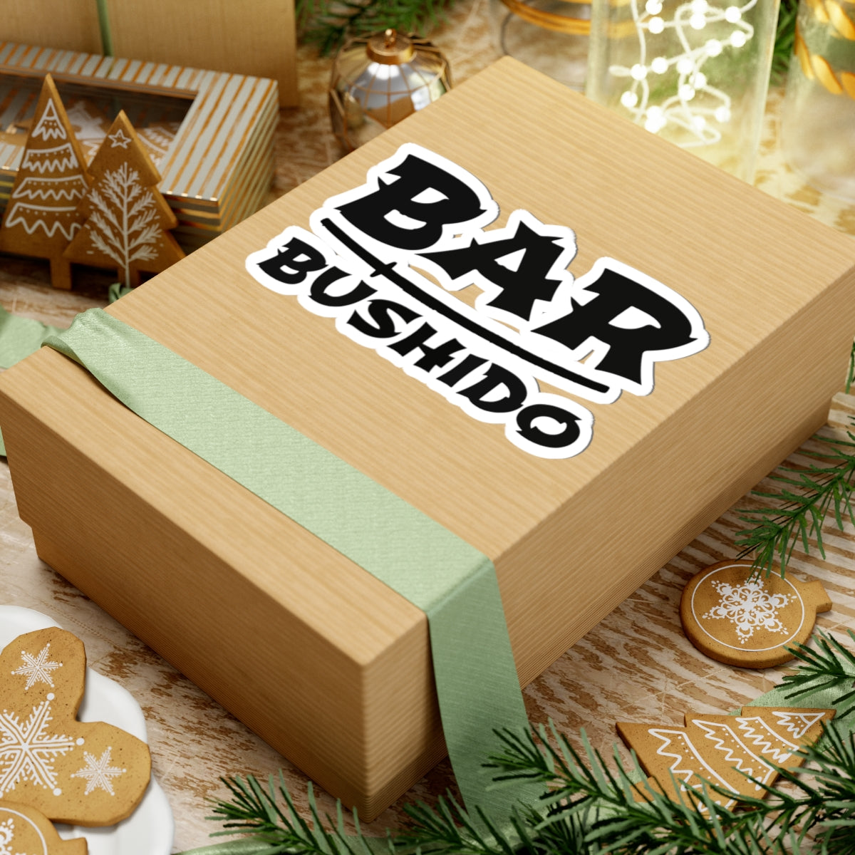 Bar Bushido Vinyl Sticker - Word Logo