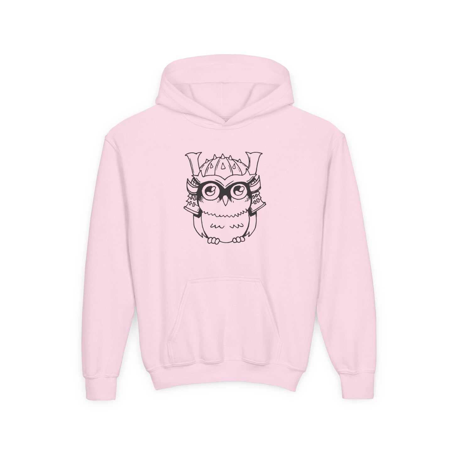 Bar Bushido Youth Cotton Hoodie - Owl Sketch Logo