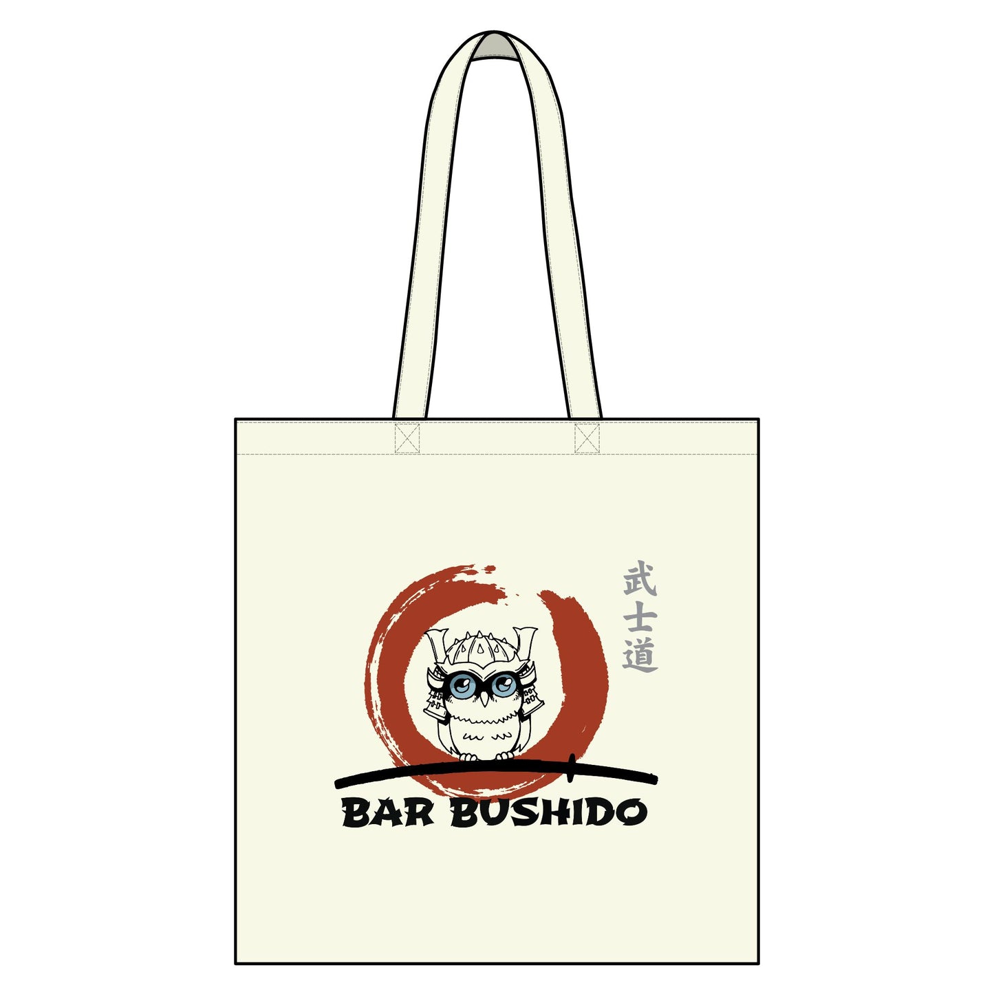 Bar Bushido Canvas Tote - Logo