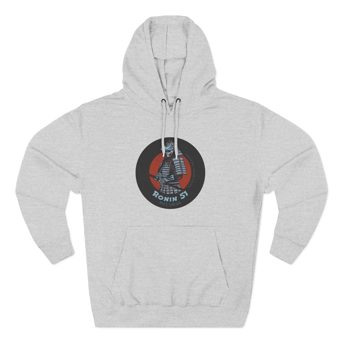 Bar Bushido Unisex Heavy Cotton Hoodie - Ronin Logo