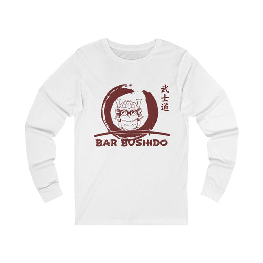 Bar Bushido Unisex Jersey Long Sleeve Tee - Bushido Colored Logo