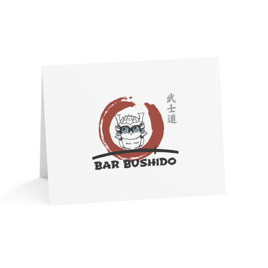 Bar Bushido Thank You Card Set - Color Logo