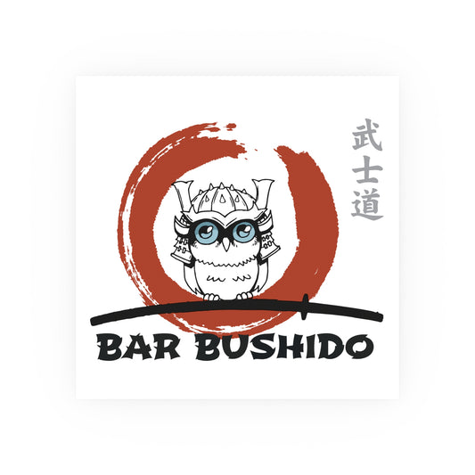 Bar Bushido Art Series Poster - Color Logo