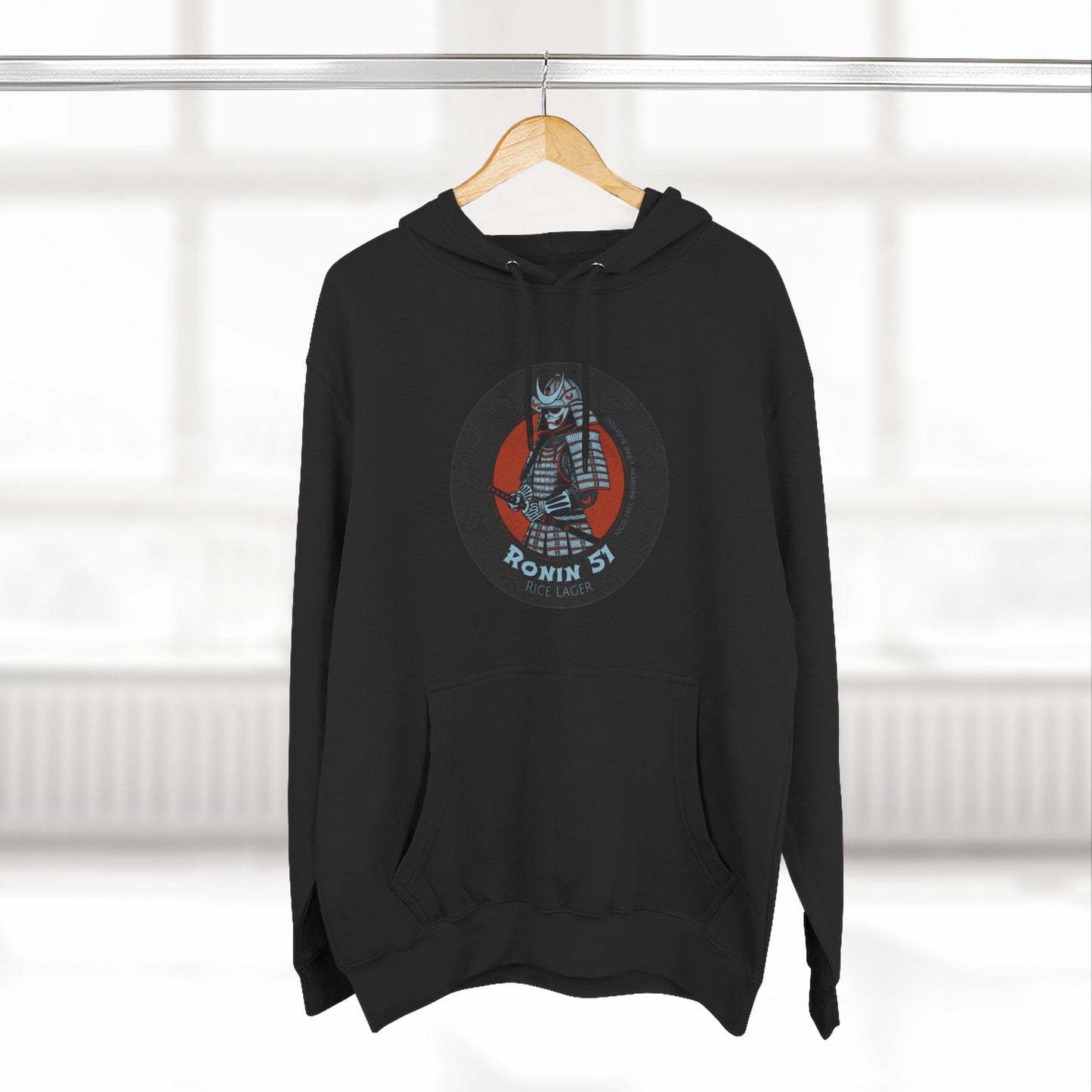 Bar Bushido Unisex Heavy Cotton Hoodie - Ronin Logo