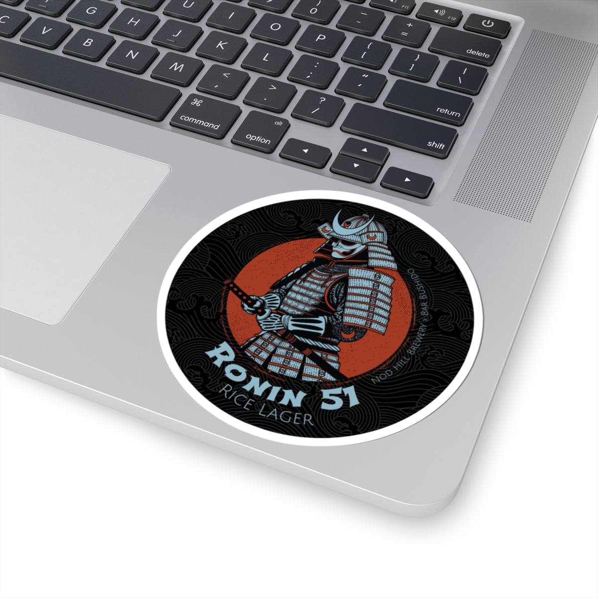 Bar Bushido Vinyl Sticker - Ronin Logo