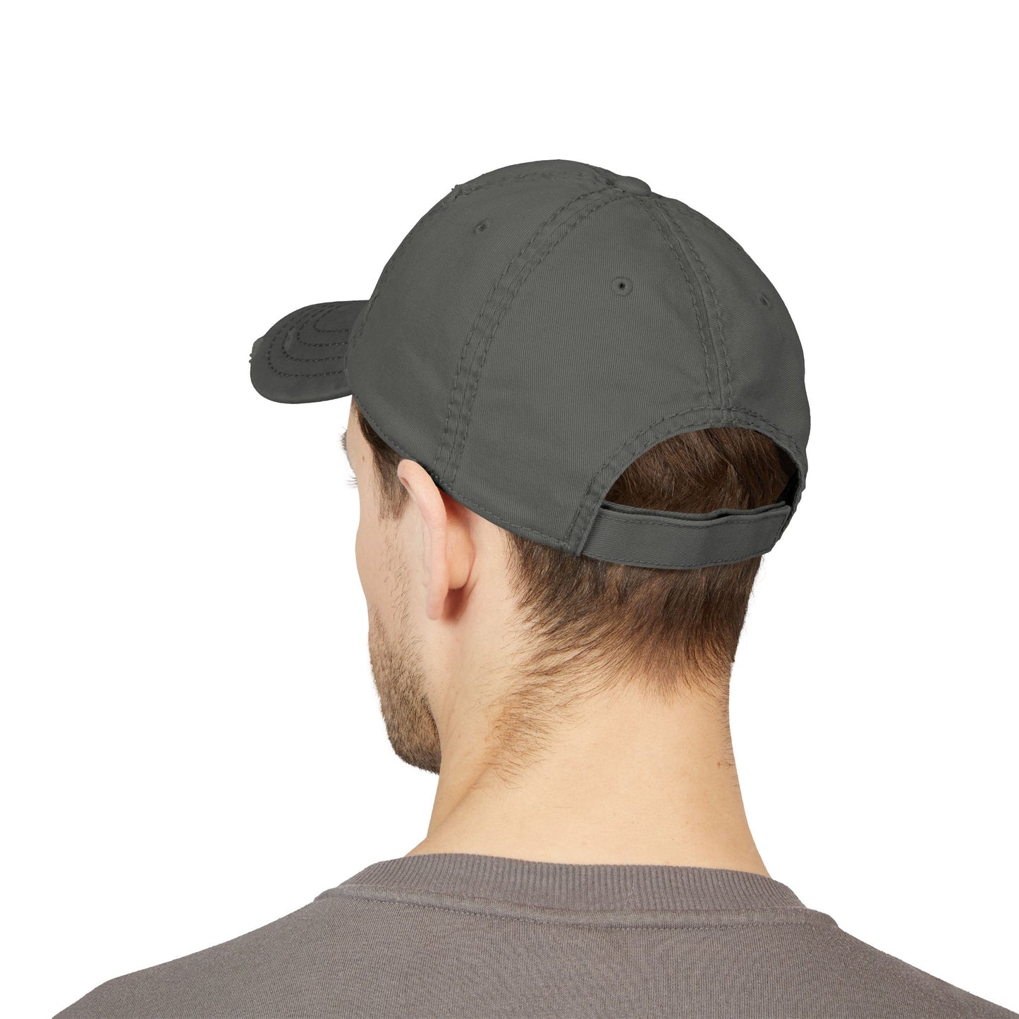 Bar Bushido Distressed Dad Hat (Embroidery) - Words Logo