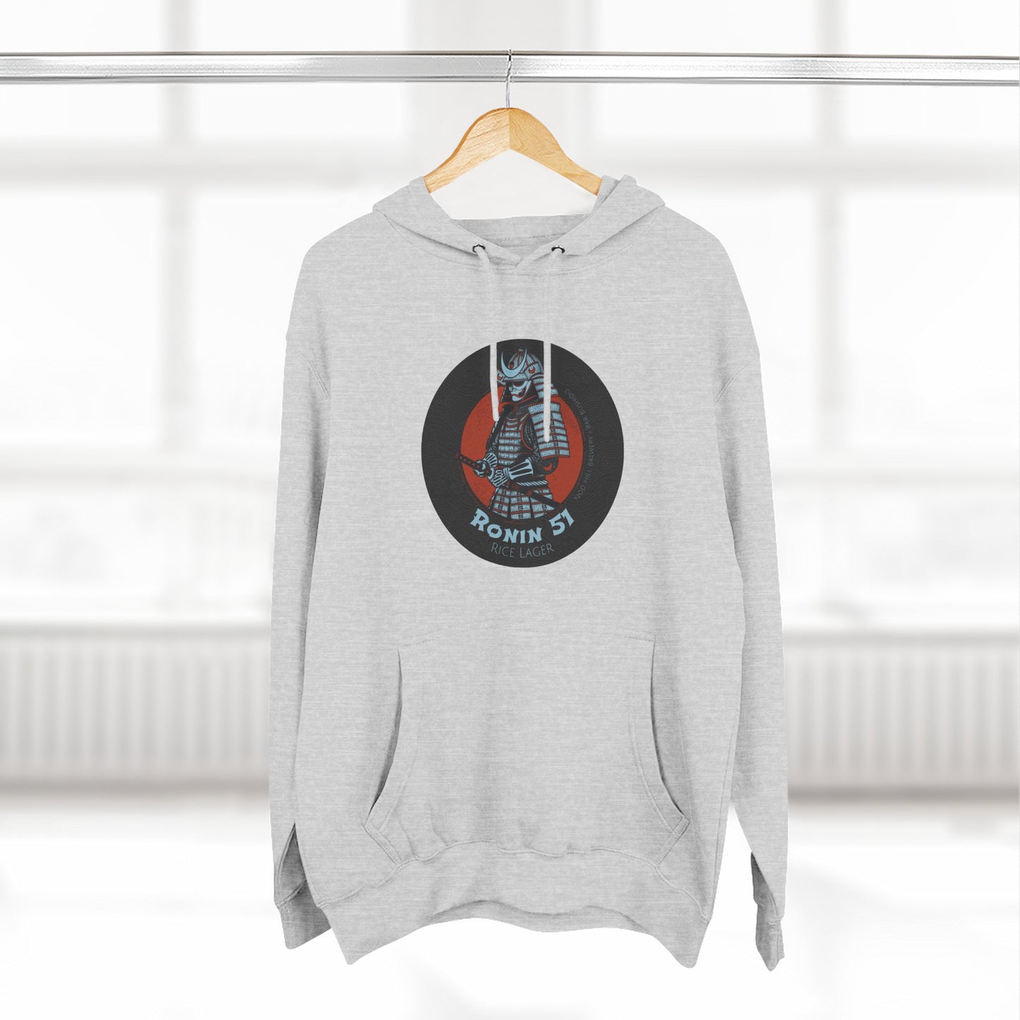 Bar Bushido Unisex Heavy Cotton Hoodie - Ronin Logo