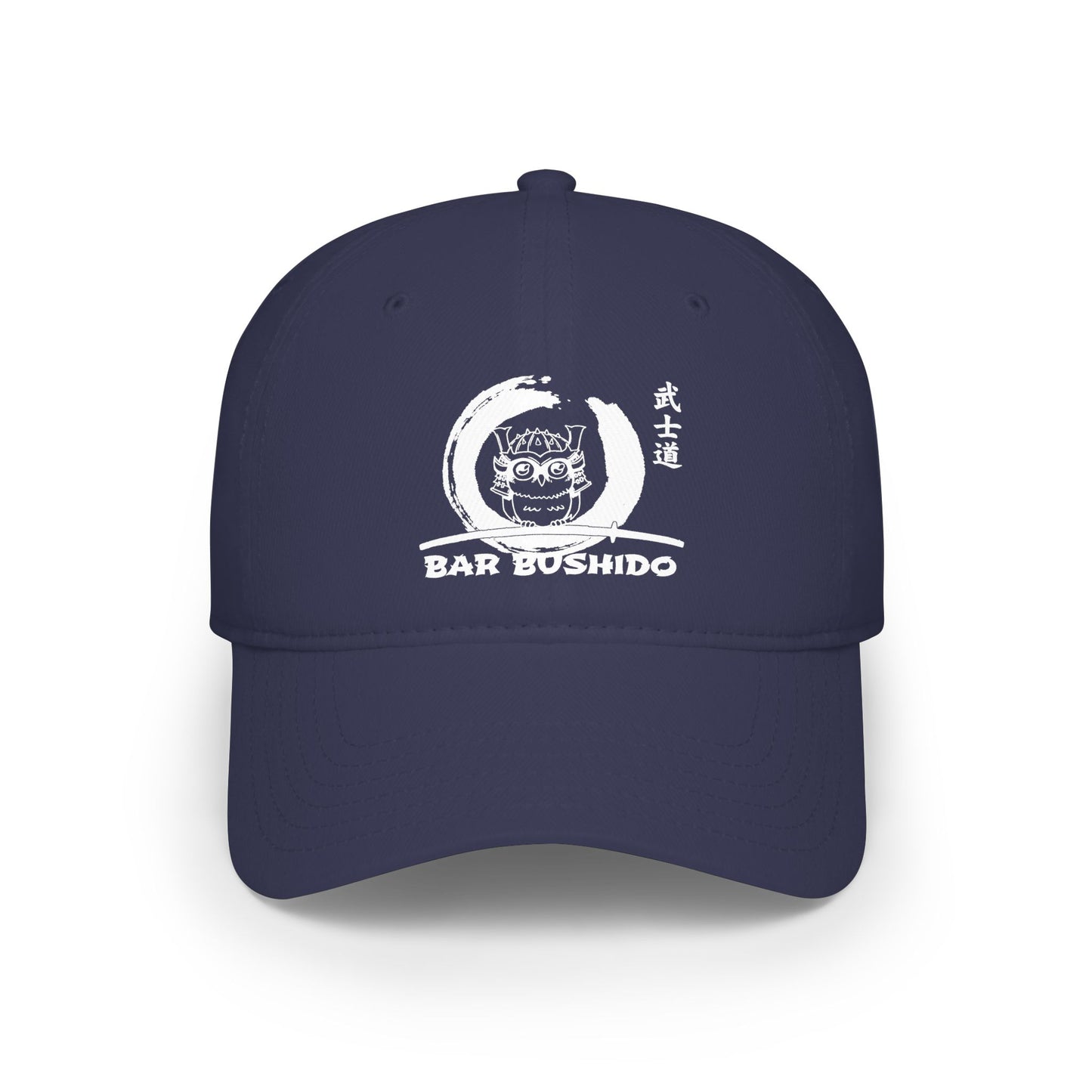 Bar Bushido Cotton Cap — White Logo