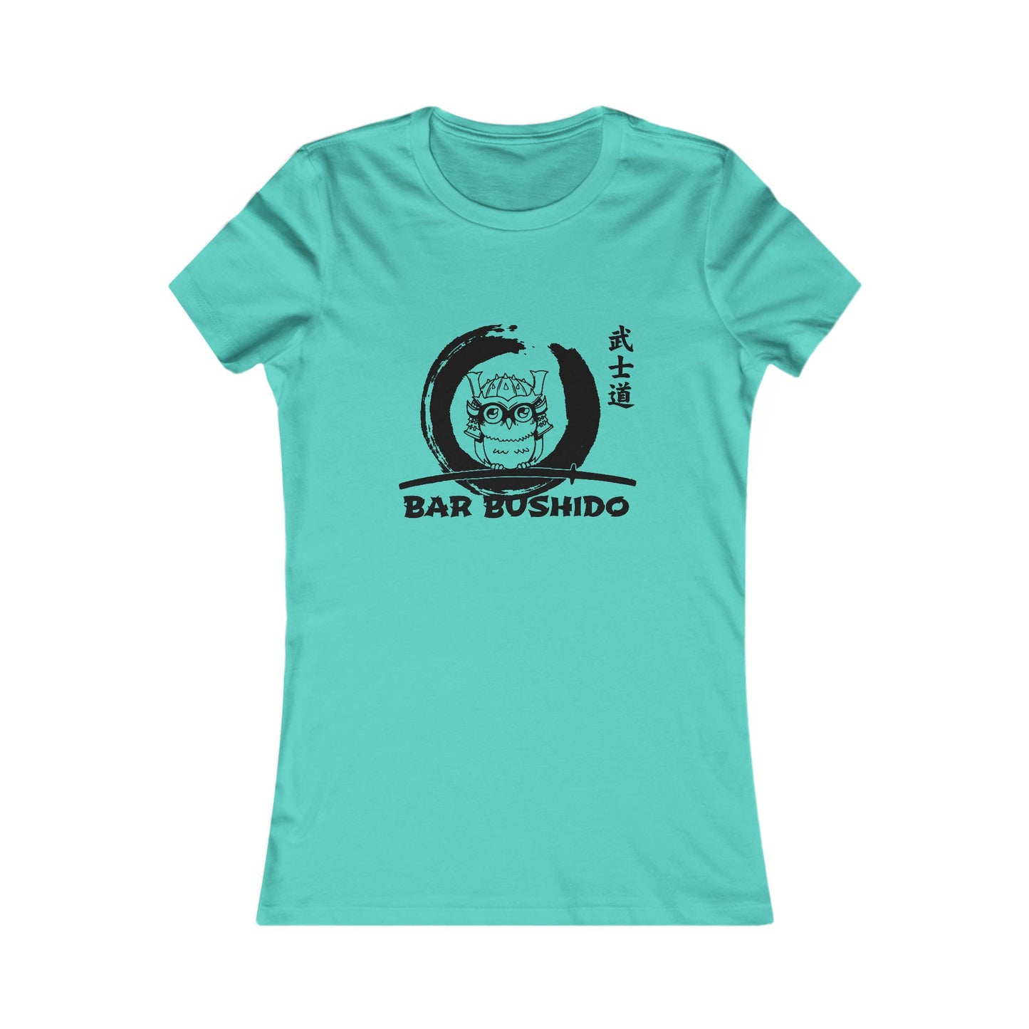 Bar Bushido Fitted Womens Tee - Color Logo