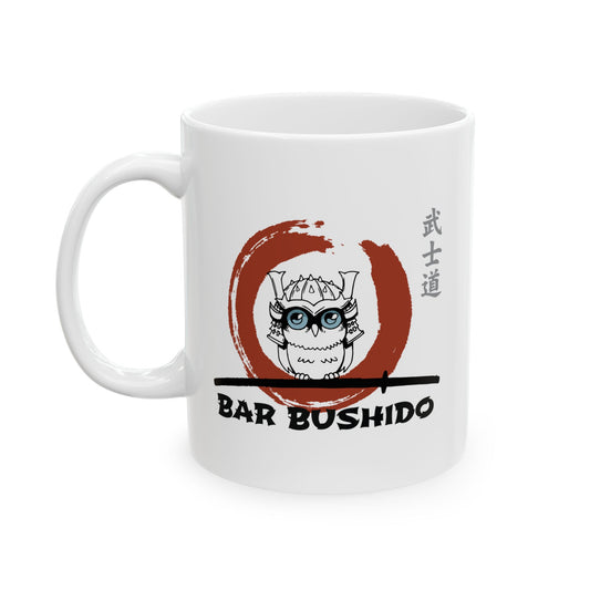 Bar Bushido Ceramic Mug - Color Logo