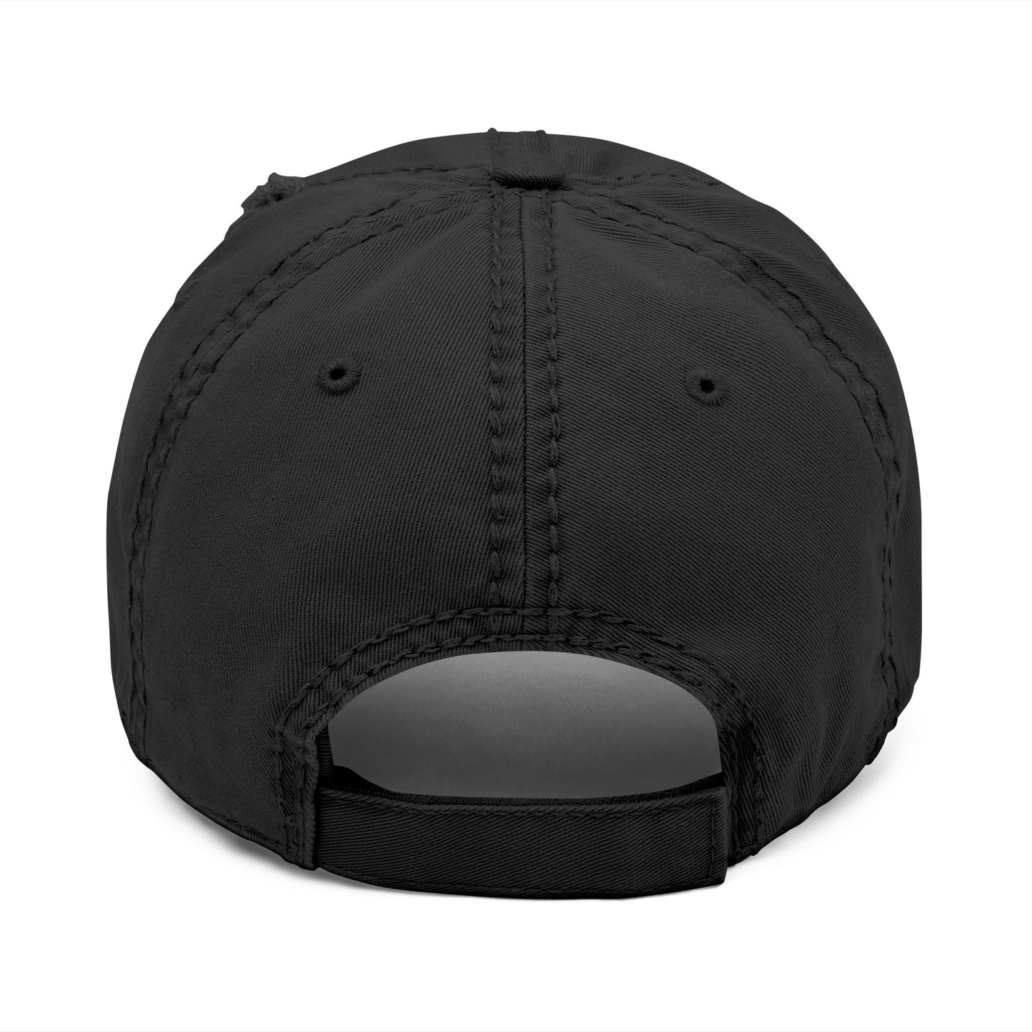 Bar Bushido Distressed Dad Hat (Embroidery) - Words Logo