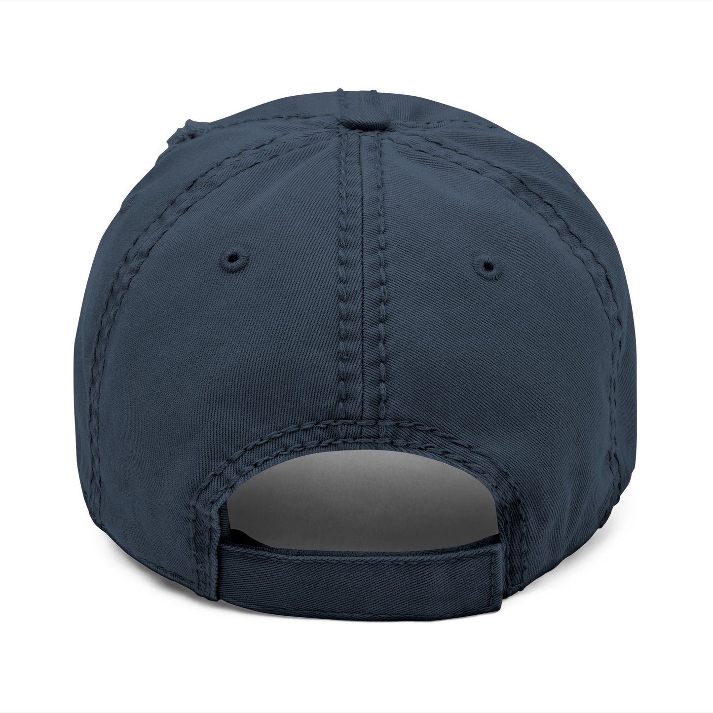 Bar Bushido Distressed Dad Hat (Embroidery) - Words Logo