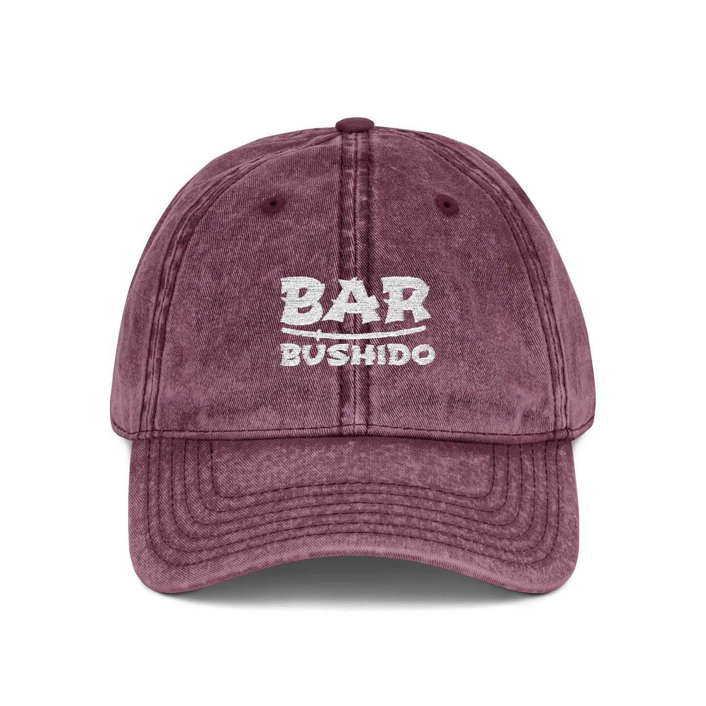 Bar Bushido Vintage Cap - Embroidery Word Logo