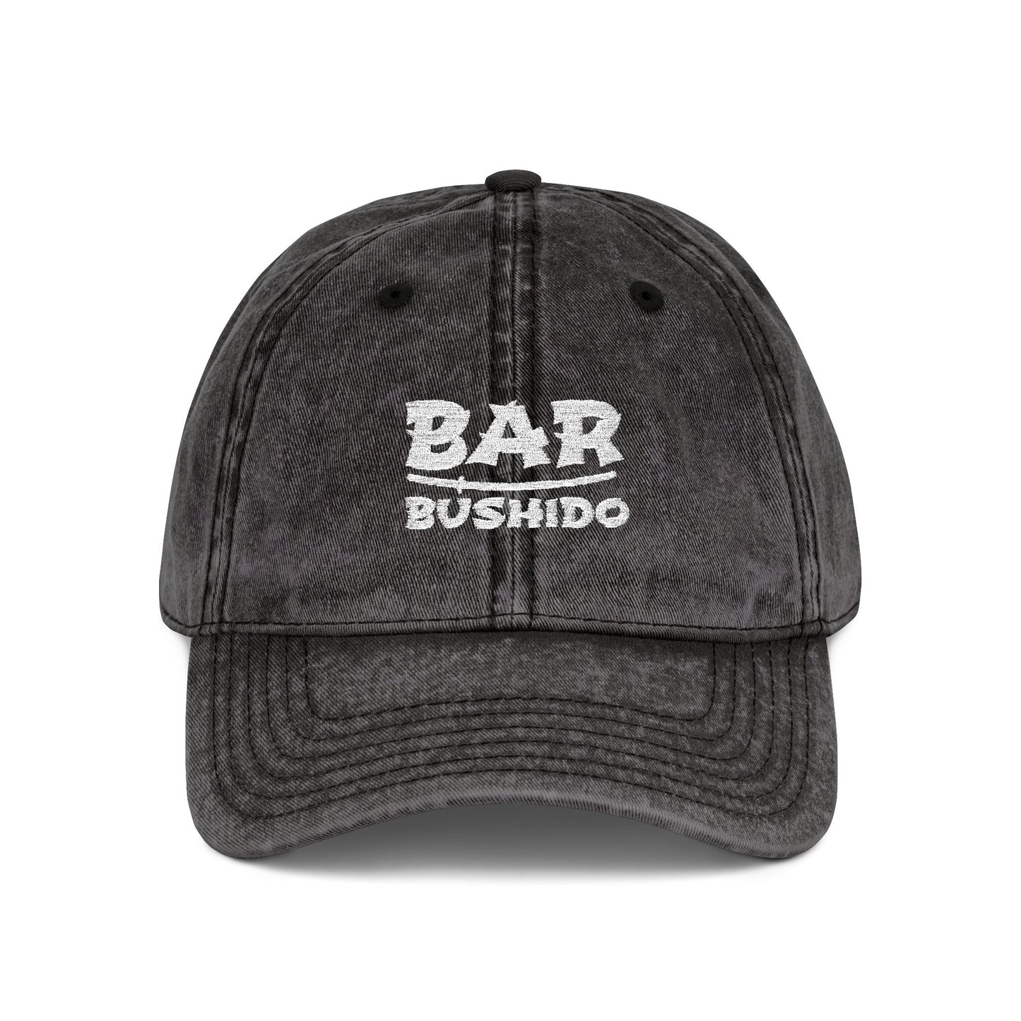 Bar Bushido Vintage Cap - Embroidery Word Logo