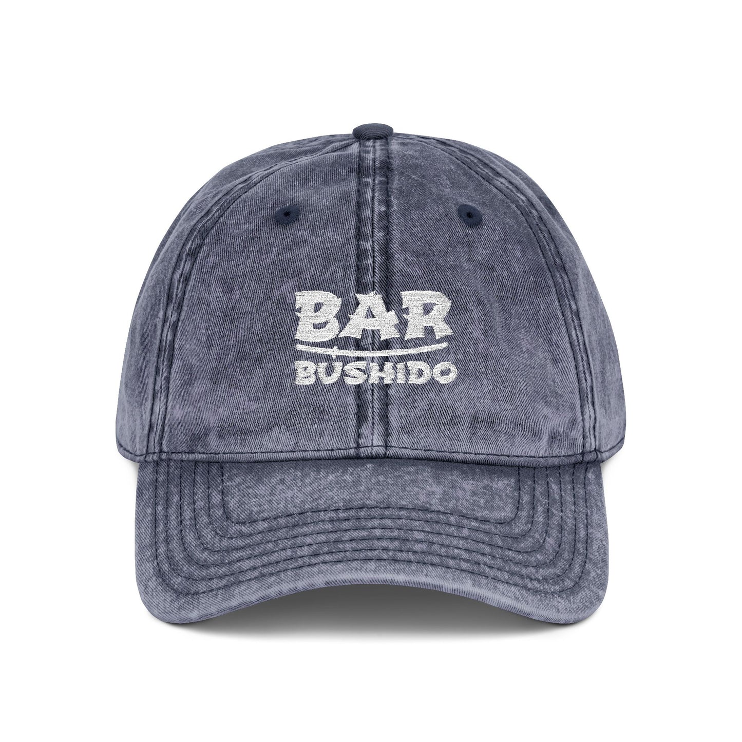 Bar Bushido Vintage Cap - Embroidery Word Logo
