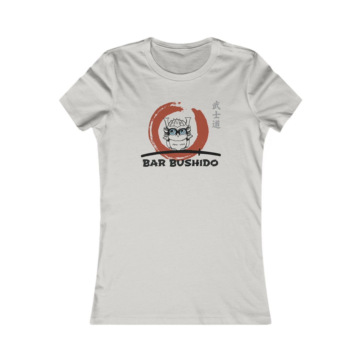 Bar Bushido Fitted Womens Tee - Color Logo