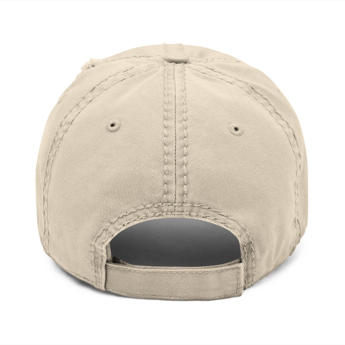 Bar Bushido Distressed Dad Hat (Embroidery) - Words Logo