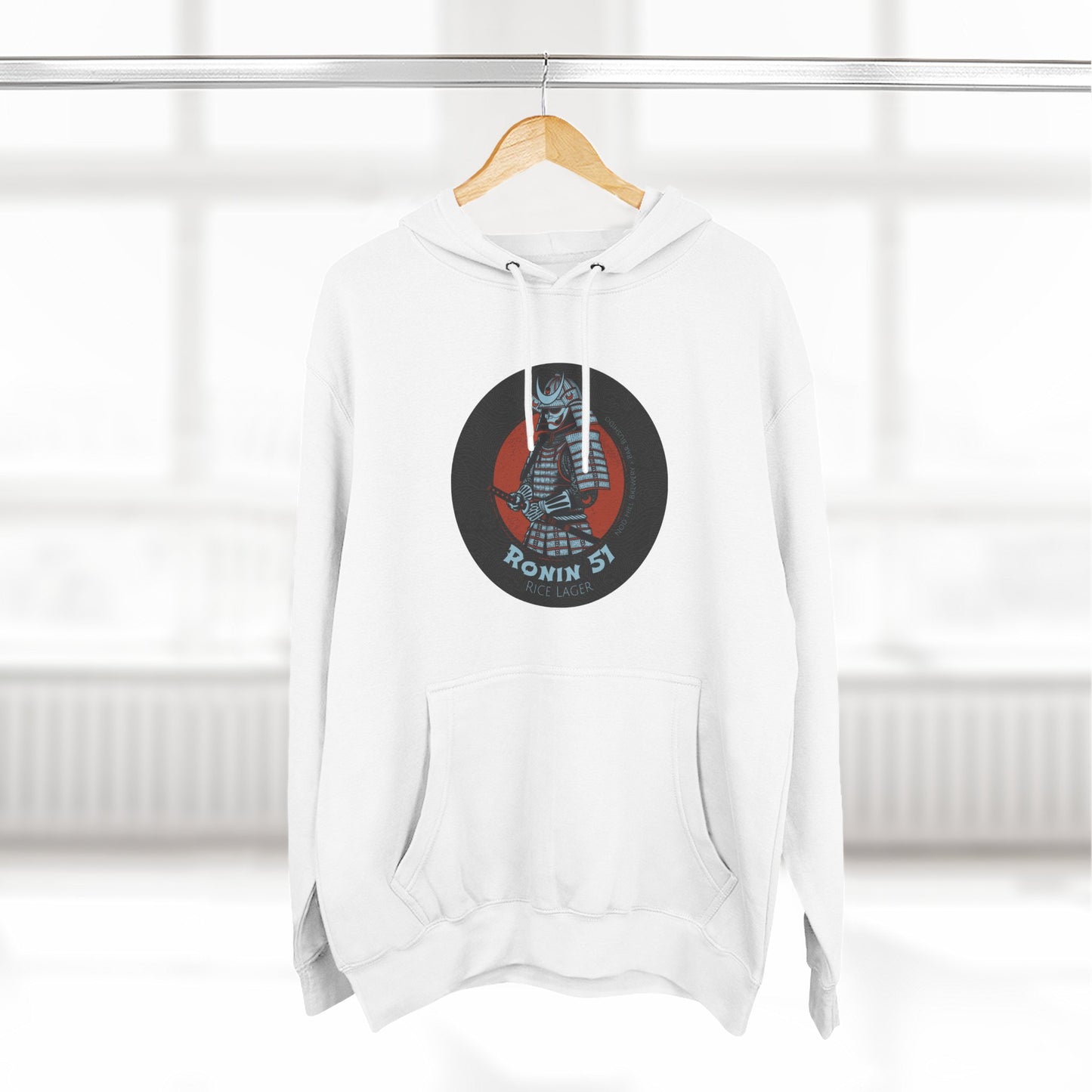 Bar Bushido Unisex Heavy Cotton Hoodie - Ronin Logo