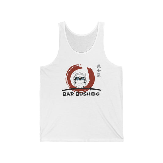 Bar Bushido Unisex Cotton Jersey Tank Top - Color Logo